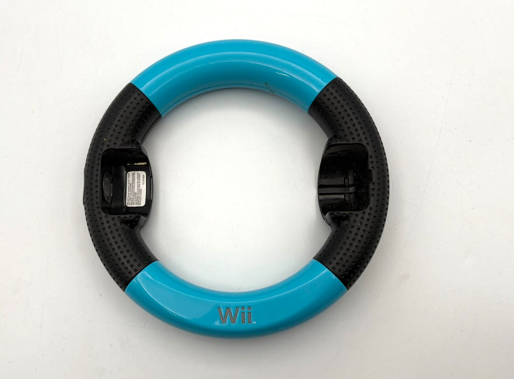 PDP Racing Wheel for Nintendo Wii - Blue