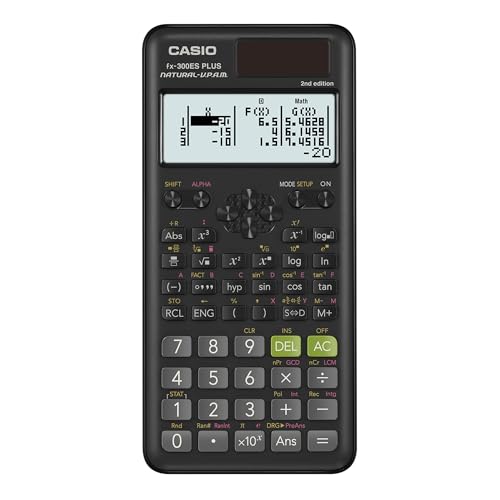 Casio fx-300ES Plus 2nd Edition Scientific Calculator - Black