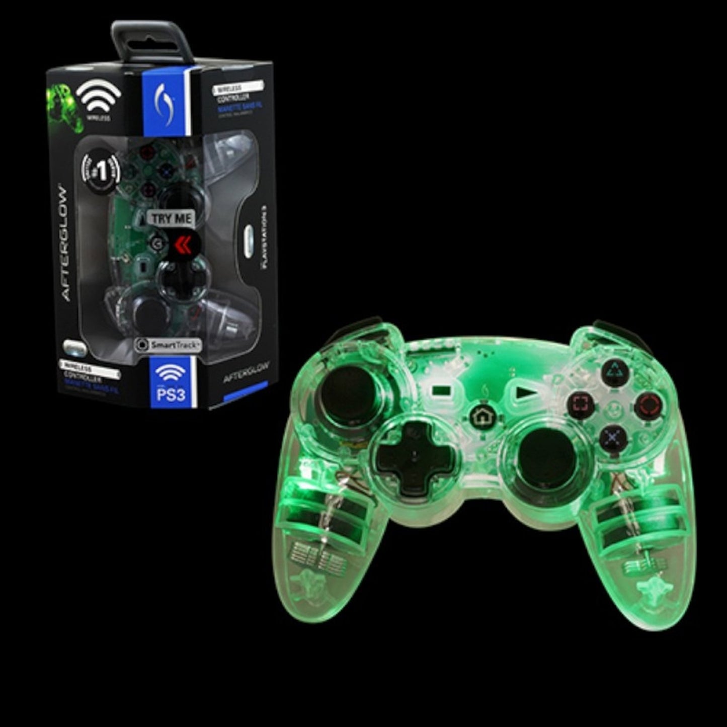 Afterglow Wireless Controller Green PlayStation 3 PS3