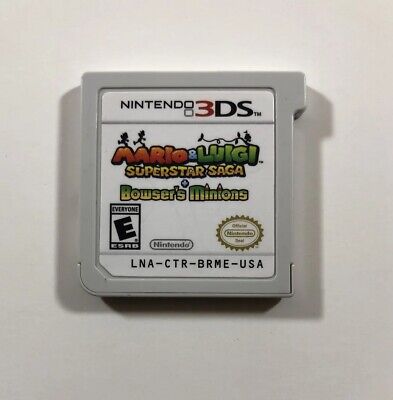Mario and Luigi: Superstar Saga + Bowser's Minions - Nintendo 3DS [GAME ONLY]