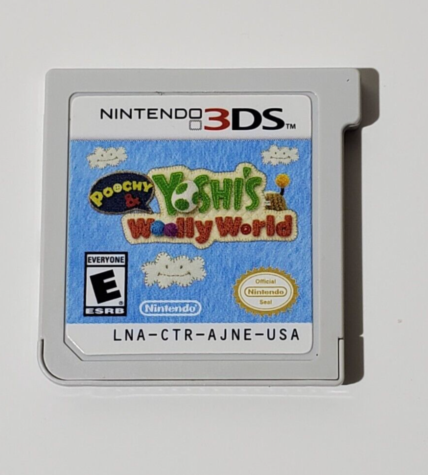 Poochy and Yoshi's Woolly World - Nintendo 3DS [CARTRIDGE ONLY]