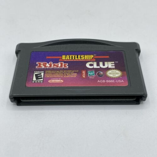 Risk/Battleship/Clue - Nintendo Game Boy Advance [CARTRIDGE ONLY]