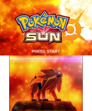 Pokémon Sun - Nintendo 3DS [CARTRIDGE ONLY]