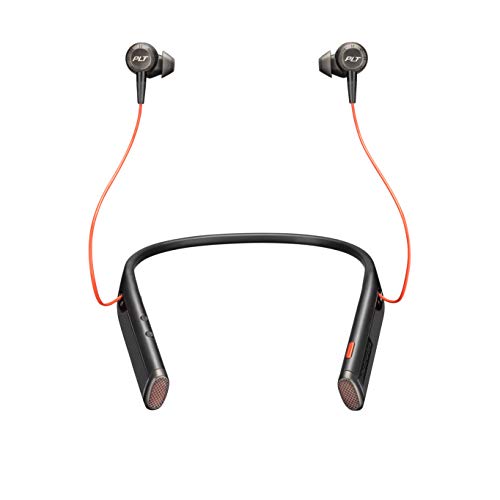 Poly Voyager 6200 UC Bluetooth Headphones - Black