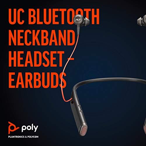 Poly Voyager 6200 UC Bluetooth Headphones - Black