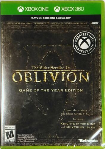 The Elder Scrolls IV: Oblivion - Game of the Year Edition - Xbox 360/Xbox One