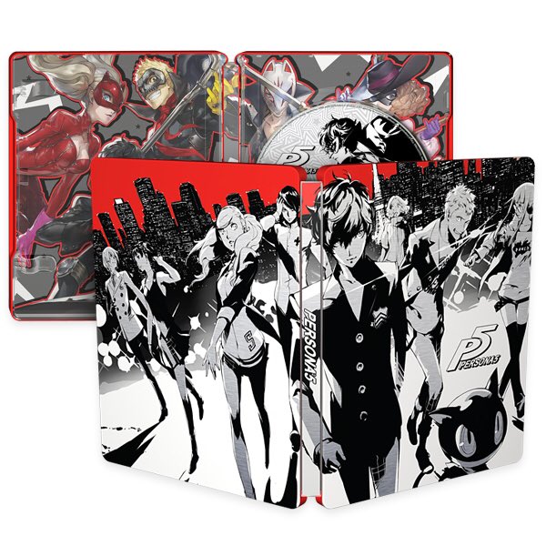 Persona 5 - SteelBook Edition - PlayStation 4 PS4