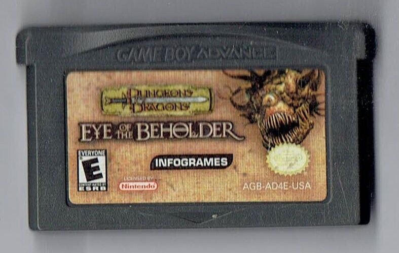 Dungeons & Dragons: Eye of the Beholder - GameBoy Advance [CARTRIDGE ONLY]