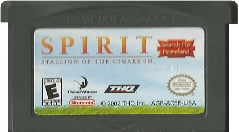 Spirit: Stallion of the Cimarron - Game Boy Advance [CARTRIDGE ONLY]