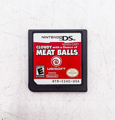 Cloudy with a Chance of Meatballs - Nintendo DS [CARTRIDGE ONLY]