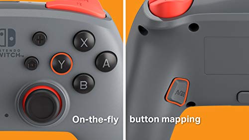 PowerA Nano Enhanced Wireless Controller for Nintendo Switch - Grey-Neon