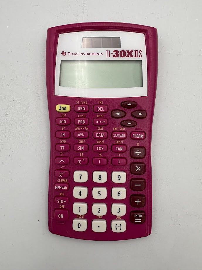 Texas Instrument TI-30X IIS Scientific Calculator - Raspberry