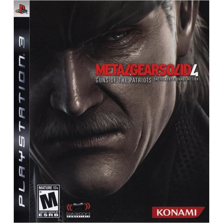 PlayStation 3 80GB Metal Gear Solid 4: Guns of the Patriots Bundle