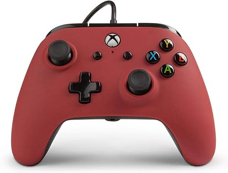 Wired Officially Licensed Controller for Xbox One & Windows 10 - Red