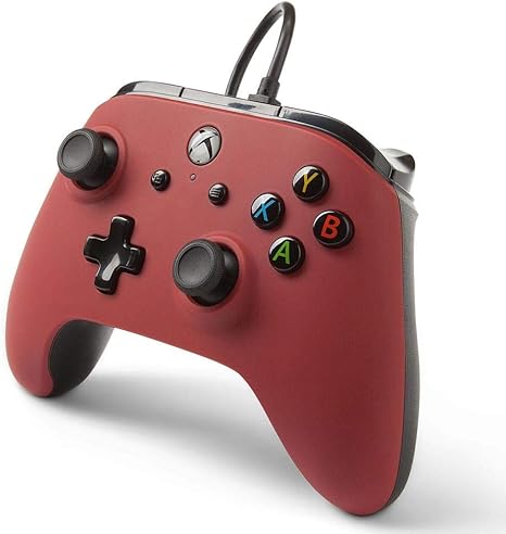 Wired Officially Licensed Controller for Xbox One & Windows 10 - Red