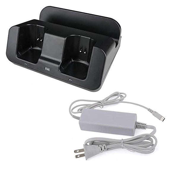 Charge Station for Wii U GamePad and 2 WiiMotes - Black [PLEASE READ]