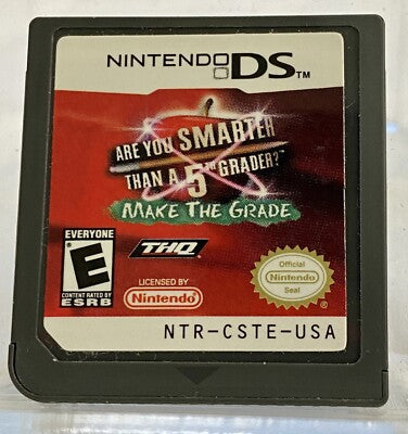 Are You Smarter than a 5th Grader: Make the Grade - Nintendo DS [GAME ONLY]