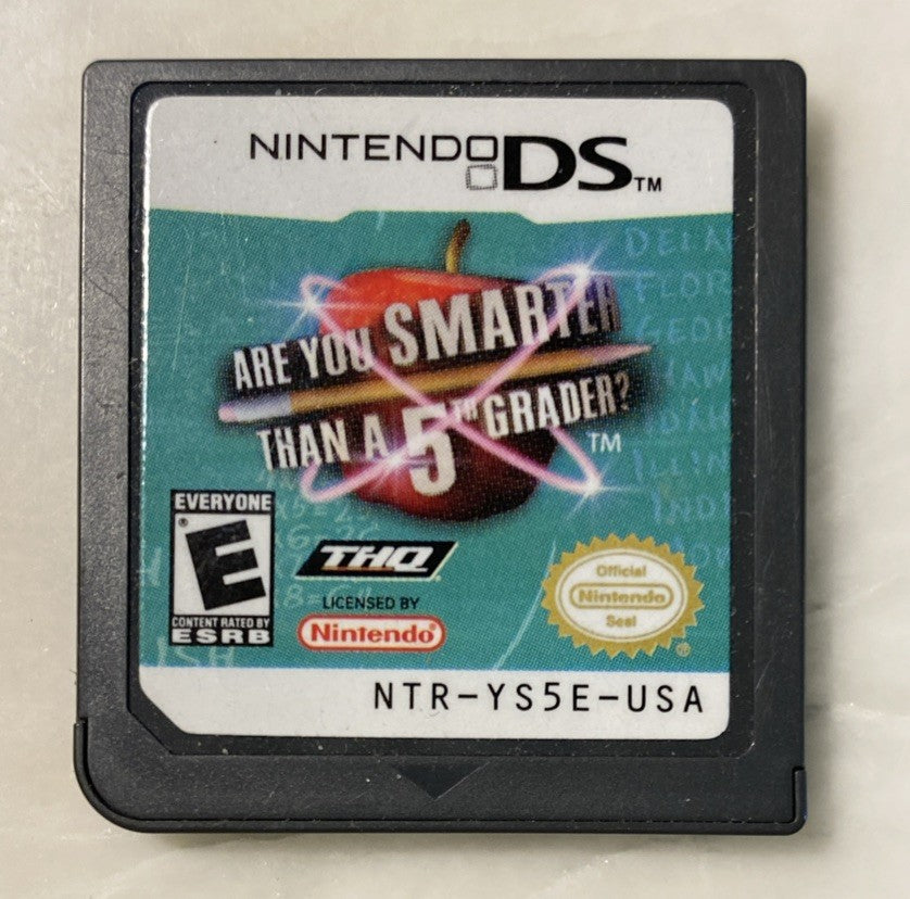 Are You Smarter Than a 5th Grader? - Nintendo DS [CARTRIDGE ONLY]