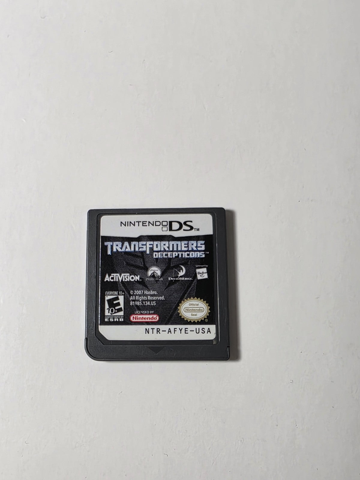 Transformers Decepticons - Nintendo DS [CARTRIDGE ONLY]
