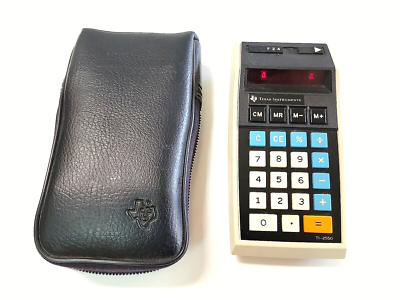 Texas Instruments TI-2550 Memory Calculator w/Pouch