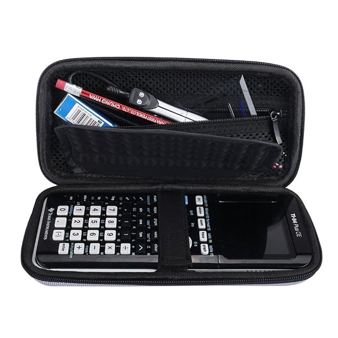 Travel Case for TI-84 Plus CE Calculator - Silver/Black [PLEASE READ]
