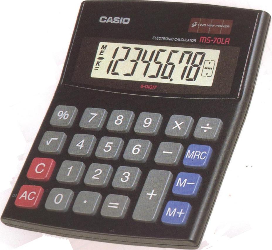 Casio MS-70LA Electronic Calculator [PLEASE READ]