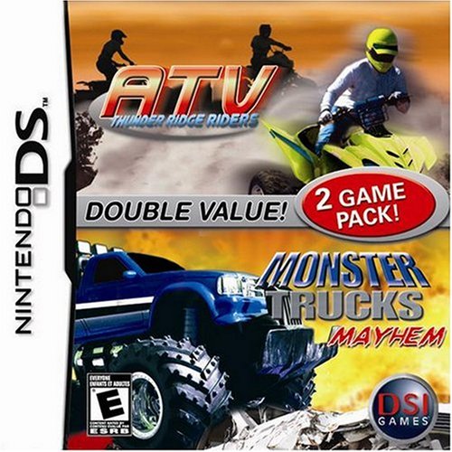 ATV Thunder Ridge Riders / Monster Trucks Mayhem - Nintendo DS [CARTRIDGE ONLY]