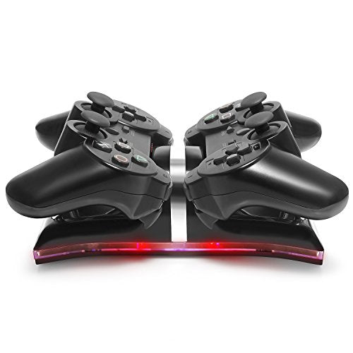 INSTEN Dual Charging Station for PlayStation 3 Dual Shock 3 Sixaxis Controllers