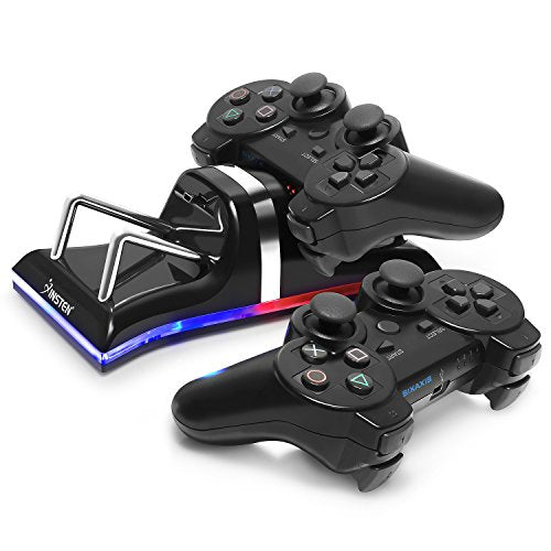 INSTEN Dual Charging Station for PlayStation 3 Dual Shock 3 Sixaxis Controllers