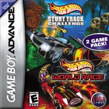 Hot Wheels Stunt Track Challenge + World Race - Game Boy Advance CARTRIDGE ONLY