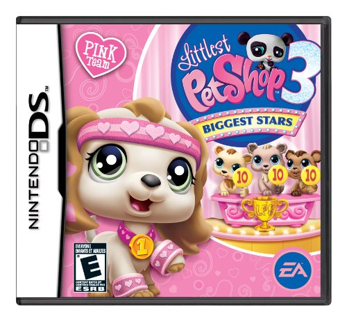 Littlest Pet Shop 3: Biggest Stars Pink Team - Nintendo DS [CARTRIDGE ONLY]