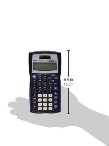 Texas Instruments TI-30X IIS 2-Line Scientific Calculator Black with Blue
