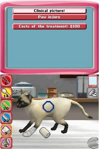 Paws & Claws Pet Vet Healing Hands - Nintendo DS [CARTRIDGE ONLY]
