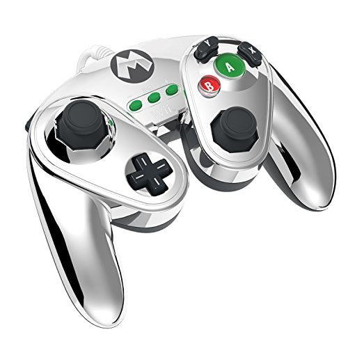 PDP Wired Fight Pad - Metal Mario Edition - Nintendo Wii U