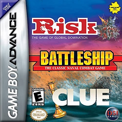 Risk/Battleship/Clue - Nintendo Game Boy Advance [CARTRIDGE ONLY]