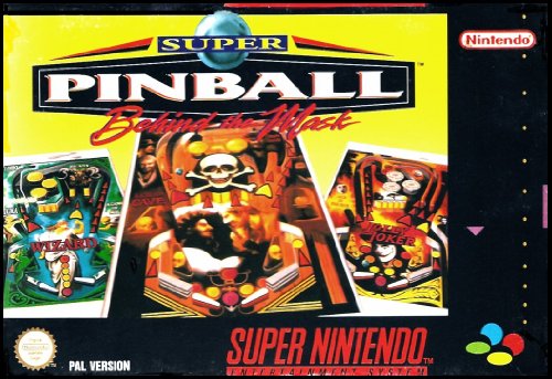Super Pinball: Behind the Mask - Super Nintendo SNES [CARTIRDGE ONLY]