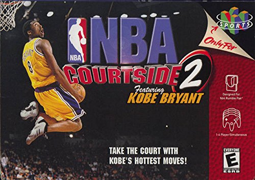 NBA Courtside 2 featuring Kobe Bryant - Nintendo 64 N64 [GAME ONLY]