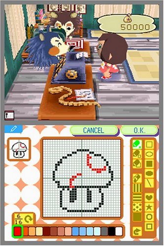 Nintendo DS Electric Blue and Animal Crossing Wild World Bundle
