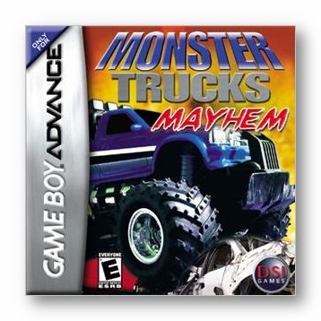 Monster Trucks Mayhem - Nintendo Game Boy Advance