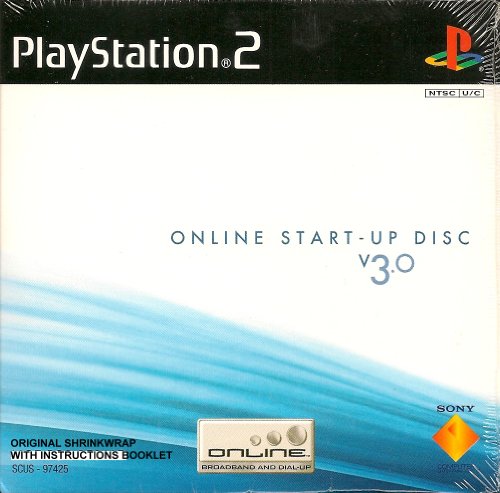 Online Start-Up Disc v3.0 - PlayStation 2 PS2 [PLEASE READ]