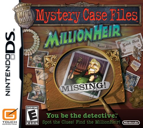 Mystery Case Files: MillionHeir - Nintendo DS [CARTRIDGE ONLY]