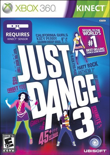 Just Dance 3 - 2011 Music & Dance - (Everyone 10+) - Microsoft Xbox 360