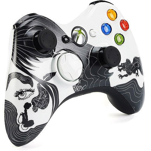 Xbox 360 Dragon Wireless Controller and Wired Headset [PLEASE READ]
