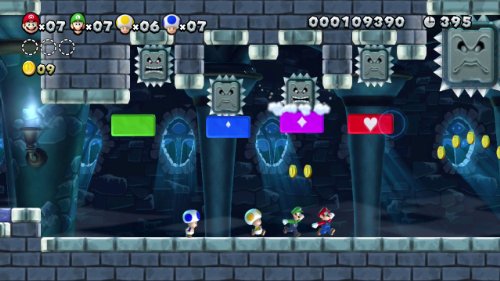 New Super Mario Bros U - Nintendo Wii U WiiU 2012 Platformer