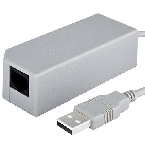 Unbranded Ethernet Network Wired Internet LAN Adapter for Nintendo Wii