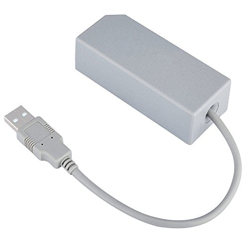 Unbranded Ethernet Network Wired Internet LAN Adapter for Nintendo Wii