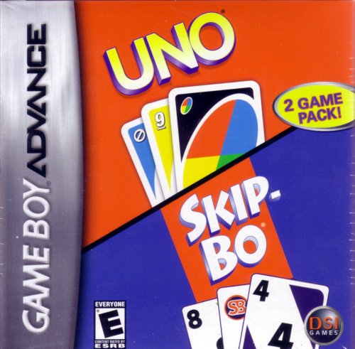 Uno/Skip Bo - Nintendo Game Boy Advance [CARTRDIGE ONLY]