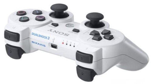 Sony Dualshock 3 Controller for Sony Playstation 3 PS3 - Ceramic White