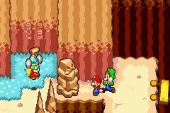 Mario and Luigi: Superstar Saga - Game Boy Advance [Game AND Manual]