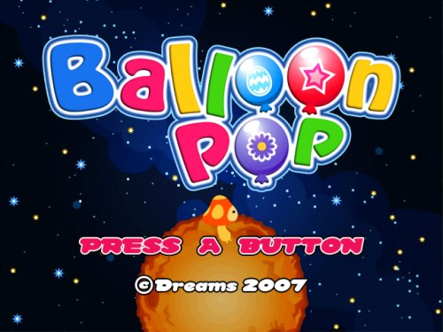 Balloon Pop - Nintendo Wii